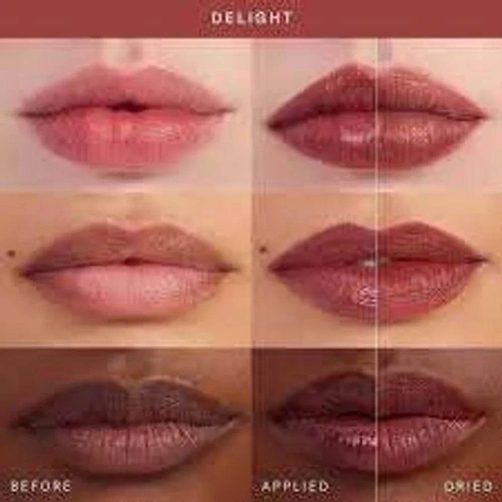 Rare Beauty Soft Pinch Tinted Lip Oil Delight Rose Pink Hydrating Gloss Stain‎